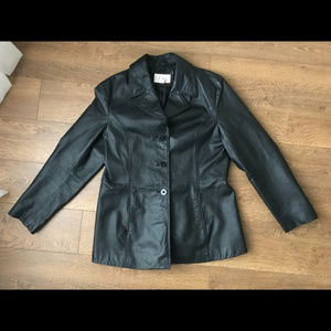 Women's Worthington Leather Jacket Size L